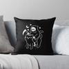 Decorative Modern Living Room Sofa Home Pillow Case Cushion Coversx Halloween  Fall  Blcak  Fear Skeleton