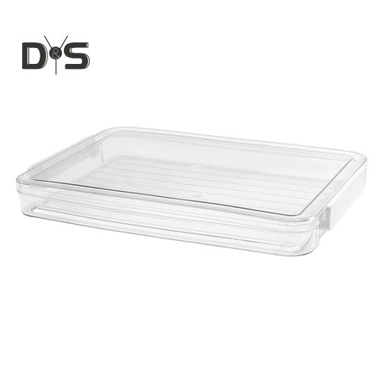 

Пластиковый ящик для хранения файлов формата А4, прозрачный, штабелируемый, органайзер, контейнер, документы, сертификаты, скрапбукинг, принадлежности для творчества Small