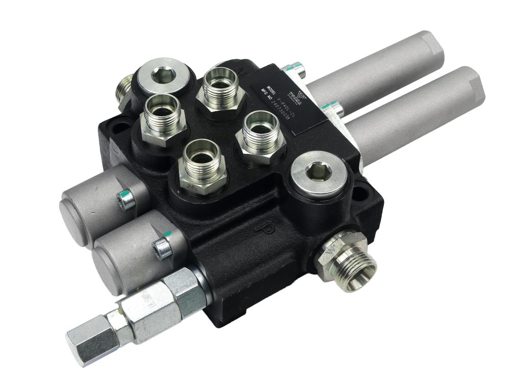 Set - 2-section Hydraulic Distributor for Cables + VOIMA Connecting Elements