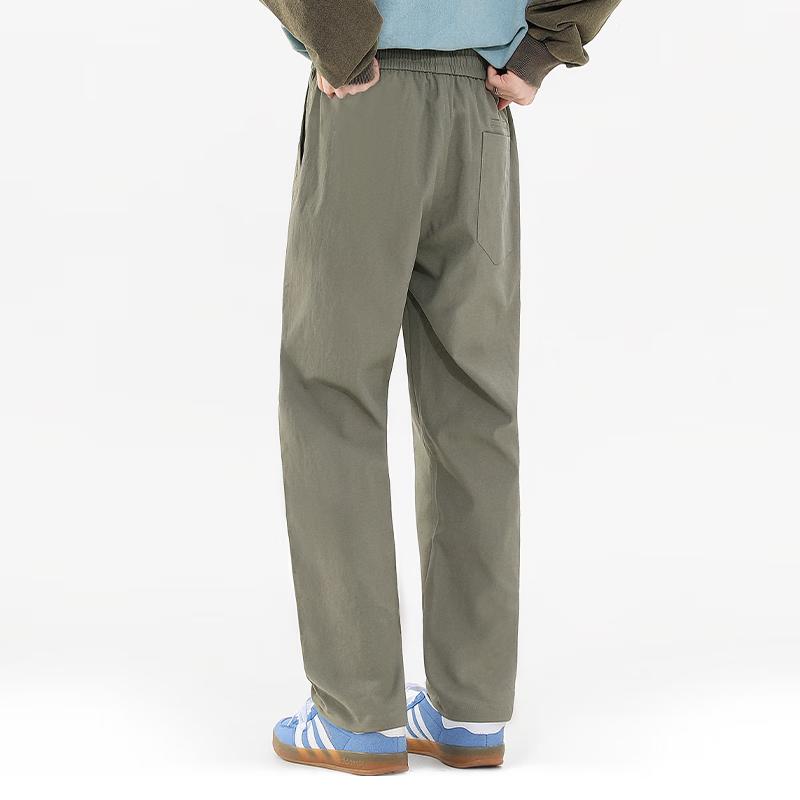 Fingercroxxit Men's Straight-Leg Casual Pants