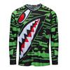 Maglia da Ciclismo Traspirante da Uomo a Manica Lunga Downhill Bike mtb Jersey DH BMX Maglietta Offroad Abbigliamento Motociclistico Top Maglia Motocross
