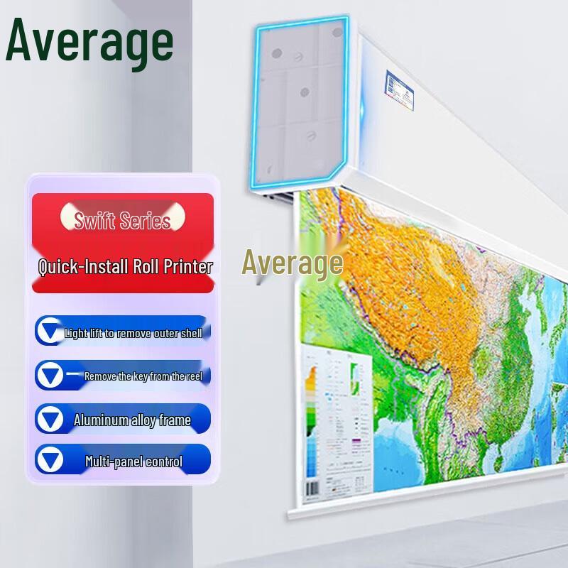 Zhongjun Electric Suspended Rolling Map Display System