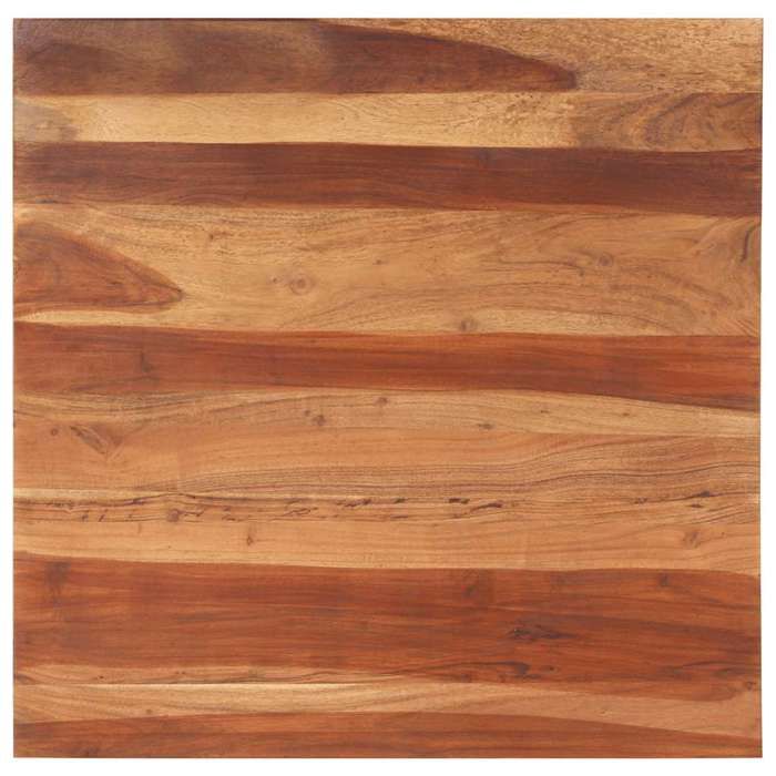 Tabletop Solid Wood 25-27 Mm 80x80 Cm