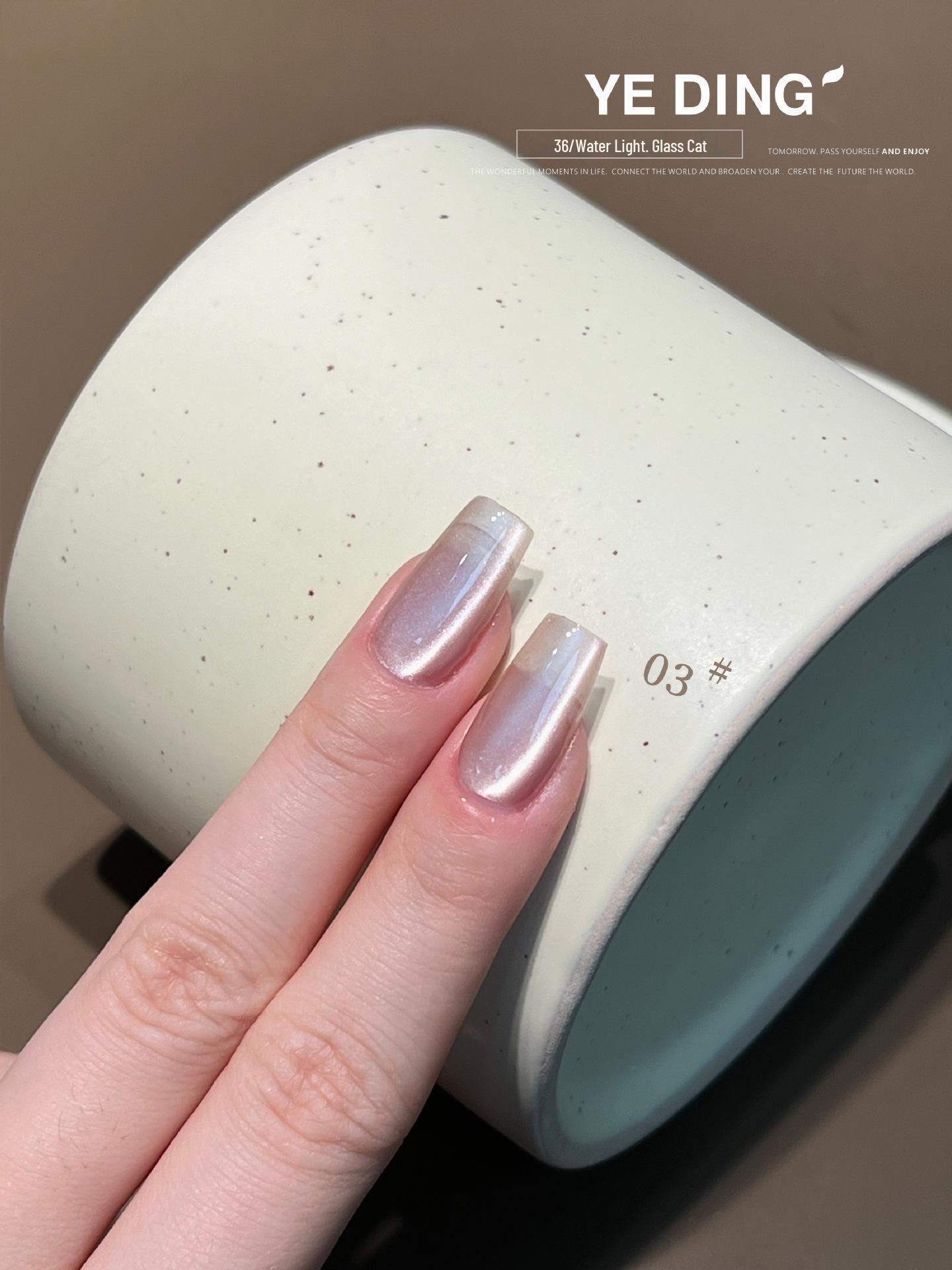 

Набор гель-лаков для ногтей «Кошачий глаз» Yecho 36 цветов с вариантами «Лунный фарфор» и «Сатиновый белый»