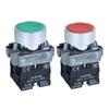Green 22mm Push Button SPDT 10A Momentary Action 1NO 1NC Contacts SPDT Configuration IP65 Waterproof 10A Current Rating