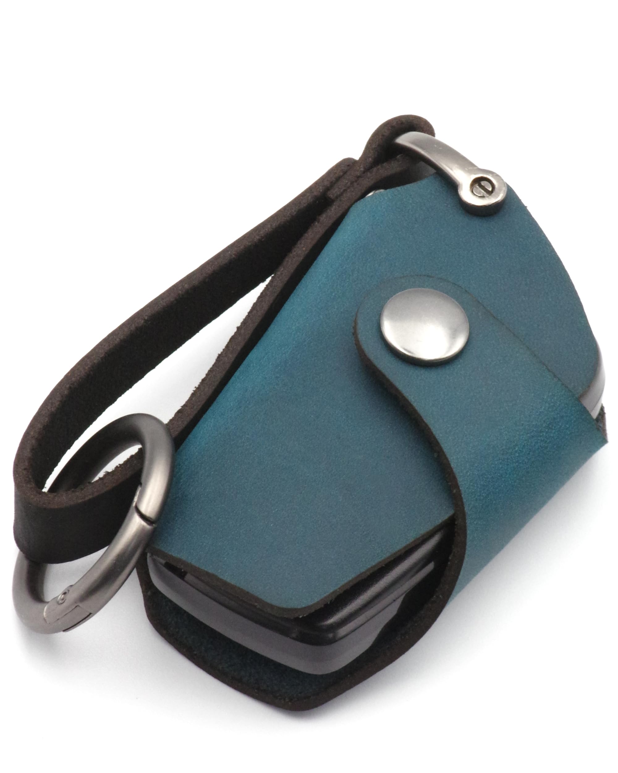 

[NONINA] Key Case, Key Cover, Key Cover, Leather for Toyota RAV4 C-HR Prius Type B синий