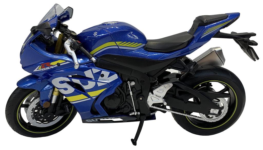 DOYUSHA Diecast Motorcycle Suzuki Blue Finished Product 1/12 GSX-R1000