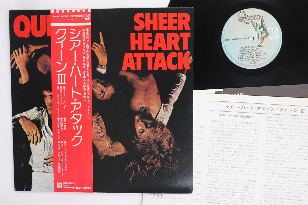 Виниловая пластинка QUEEN Sheer Heart Attack P10137E ELEKTRA 1976 Япония Obi Рок Б/у