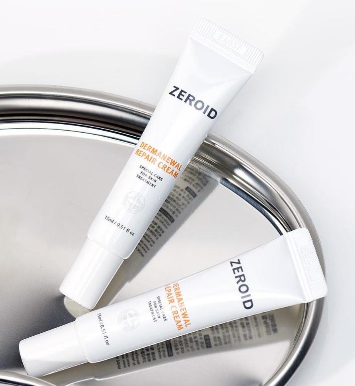 Zeroid Dermanewal Repair Cream 15ml – Barrier-Repair Moisturizer for Sensitive Skin