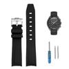 20mm Silicone Watch Band for and Waterproof and Omega, Swatch, MoonSwatch, Speedmaster, Rolex, Seiko. Sweatproof.