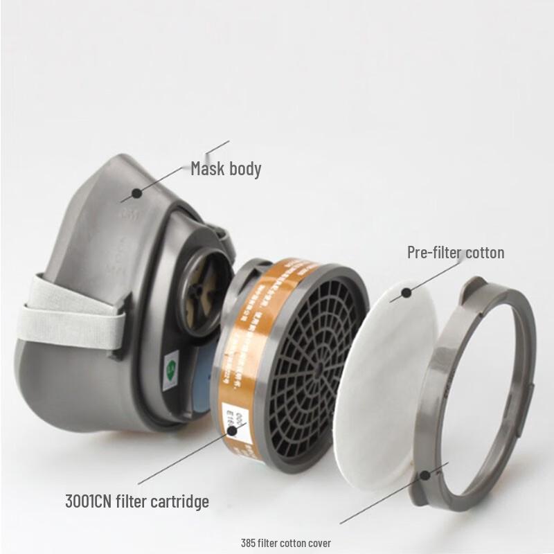 3M 3200 Half-Face Respirator Kit