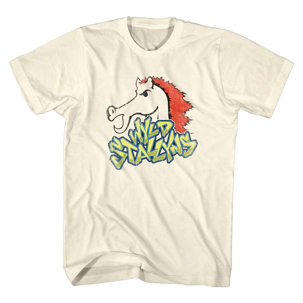 

Bill & Ted s Excellent Adventure Movie Wyld Stallyns Horse Logo Men s T shirt S