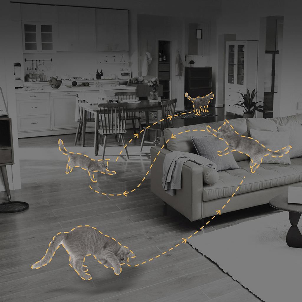 Indoor 2K IR Wi-Fi Bluetooth Monitoring Camera - White