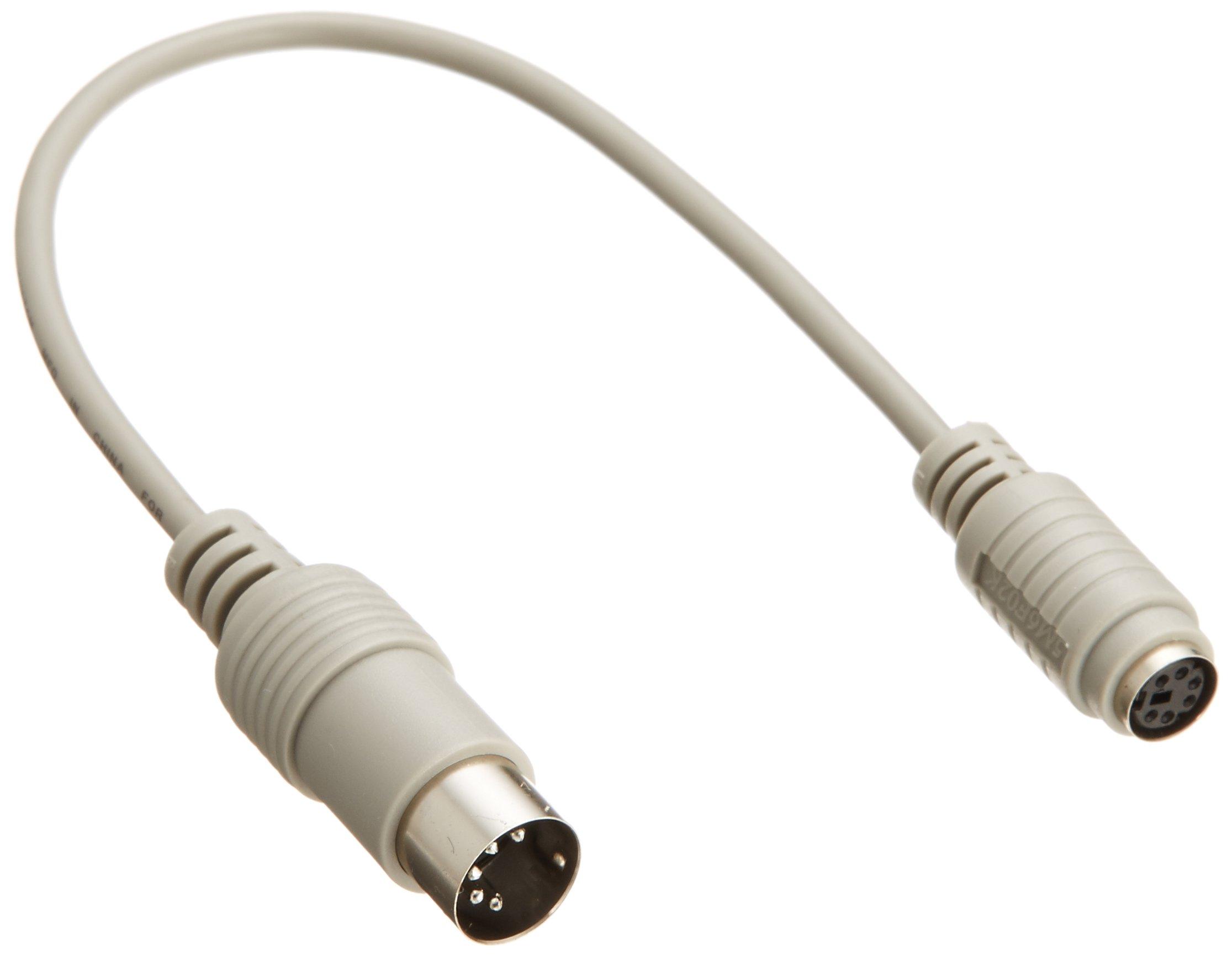 

SANWA SUPPLY Keyboard Conversion Cable KB-5M6F02K (0.2m) білий