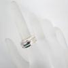 [Used] TIFFANY 925 Double Line Ring / Size 10 / j51-10