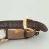 Used ORIENT Watch SUN&MOON Day Date Quartz Gold Brown