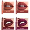Es ist nicht leicht zu verblassen und an der Tasse zu kleben. Lippenstiftstift Matt Lipliner