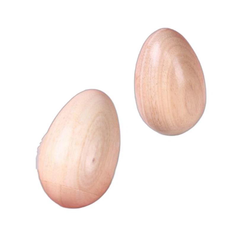 Wooden Egg Shakers Maracas Orff Percussion Set for Kids Classroom Live Performance Home Party Music Entertainment Teaching Aid