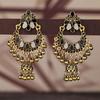 Vintage Indian-style Bell Pendant Alloy Earrings Unique Design Earrings and Jewelry