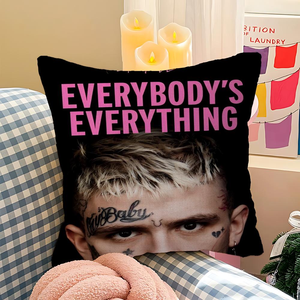 Lil Peep Pillowcase Toon Gift Cushion Cover Bedroom Home Sofa Chair Seat Decor Pillow Case