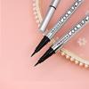 Yanqina Cool Black Eyeliner Flüssigstift, Schnelltrocknend Wasserdicht, Make-up Haltend und Wischfest Eyeliner