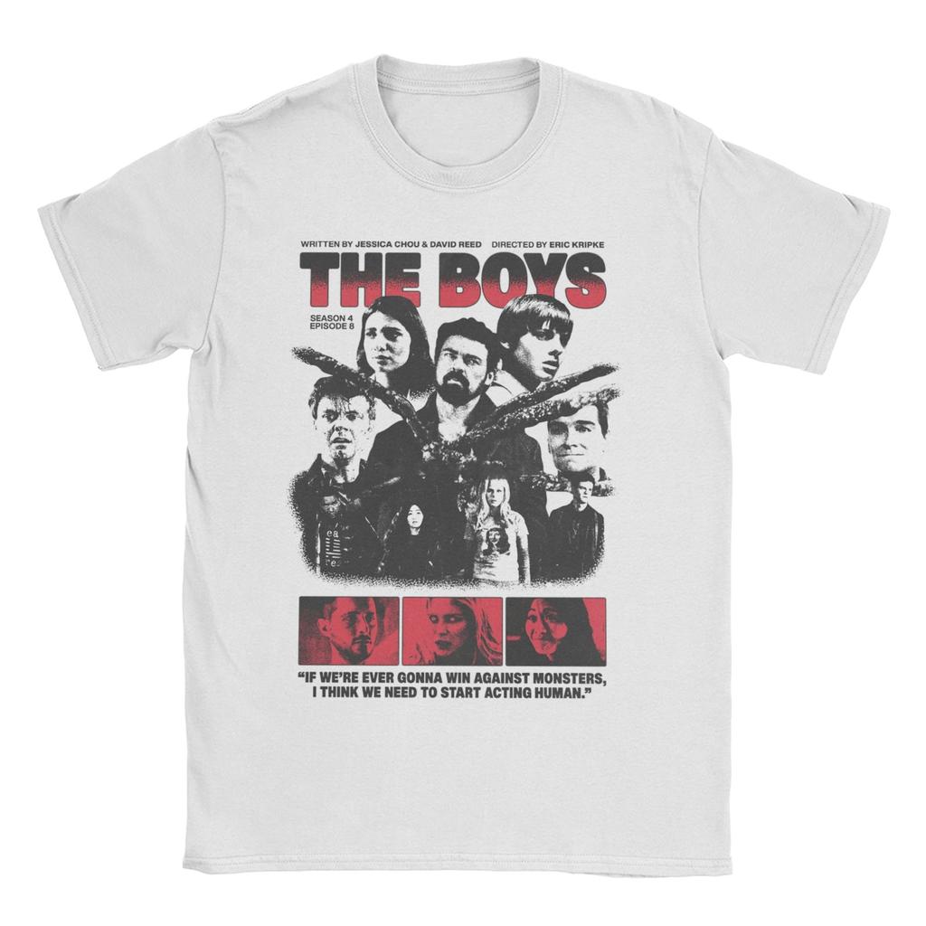 Unisex Womens TShirt The Boys Cute Funny Novelty Pure Cotton Tees Short Sleeve T Shirt Round Collar Clothing Plus Size