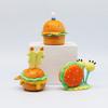 Pvc Handcrafted Spongebob Burger Series Figures Sets For Kids Collectors And