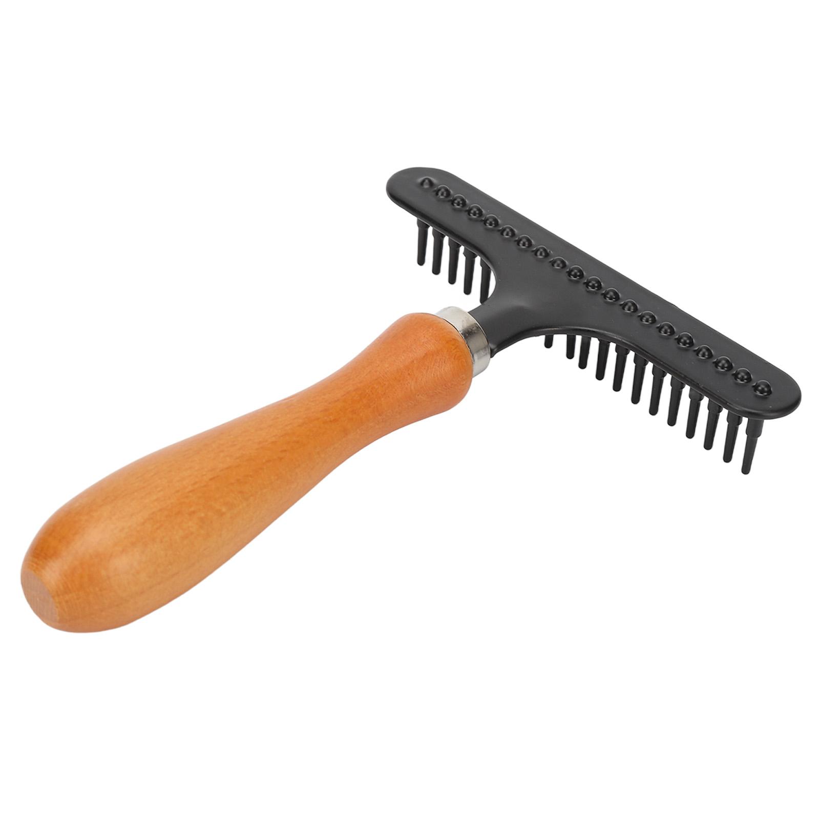 

Ручной ковровый скребок для чистки и ухода за волосами из нержавеющей стали для салона красоты