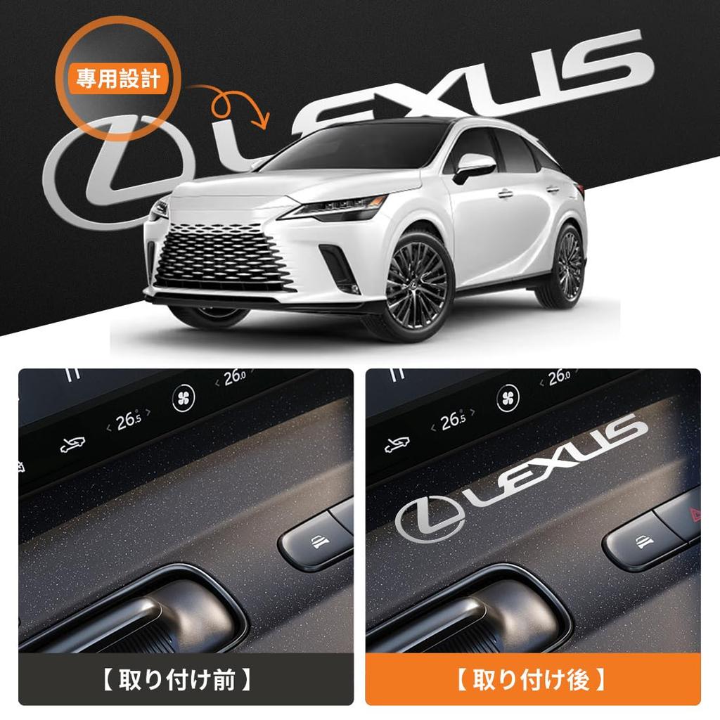 OuTLife New Lexus LS/RX/IS/NX/GS/CT ~ Compatible with All Series, 3D