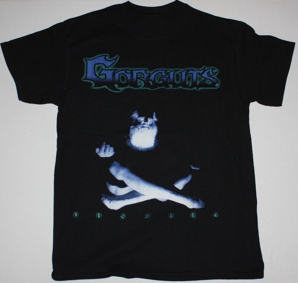 Obscura Album Gorguts Band T Shirt Black Unisex S-5XL EM1478 S