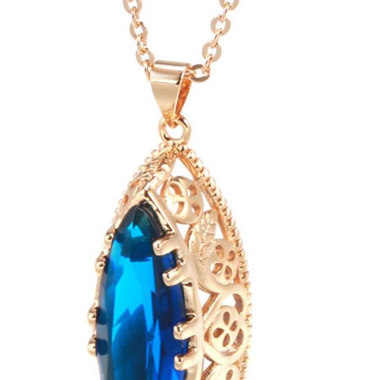 Rope Chain Geometric Handmade Adjustable Nylon Rope Natural Stone Pendent Neck Decoration Bright Finish Tiger Eye Stone Lucky Necklace