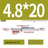 Stainless Steel Countersunk Flat Head Aluminum Open-End Pop Rivet for Decoration