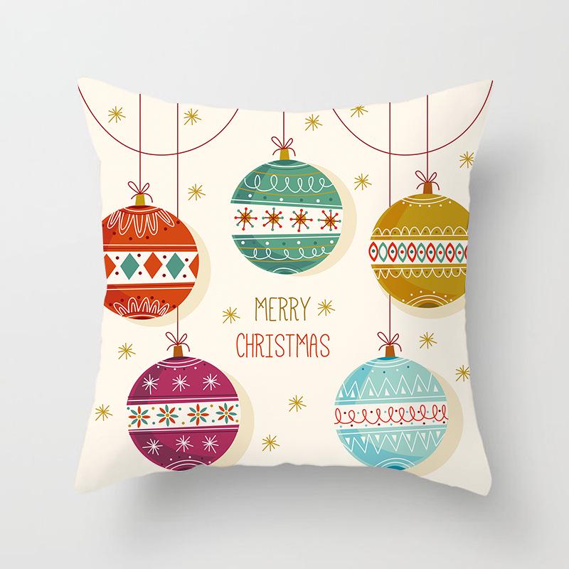Home Furnishings Christmas Simple Sofa Pillow Cases
