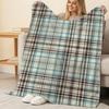 High-Pile Flannel Fleece Throw Blanket Soft Warm Cozy Minimalist, for Home, Car, Halloween & Christmas Use