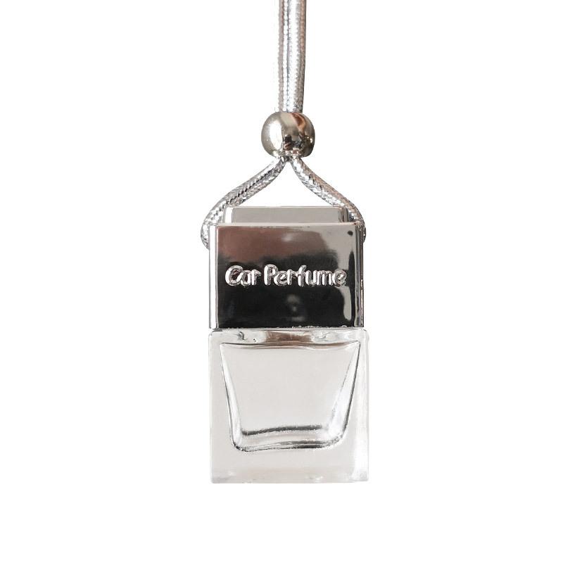 Car Hanging Perfume Empty Bottle Pendant Fragrance for Essential Oil Air Freshener Ornament Auto Accessories Interior Decoration