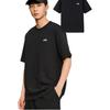 Anta Loose Breathable Round Neck Short Sleeve Knitted Shirt Unisex Tops Basic-Black 172528102-3