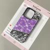 Dual Tone Lace Phone Case For Samsung A05S A06 A07 A15 A16 A34 A35 A53 A54 S23 S25 Ultra TPU Fashion Protective Cover
