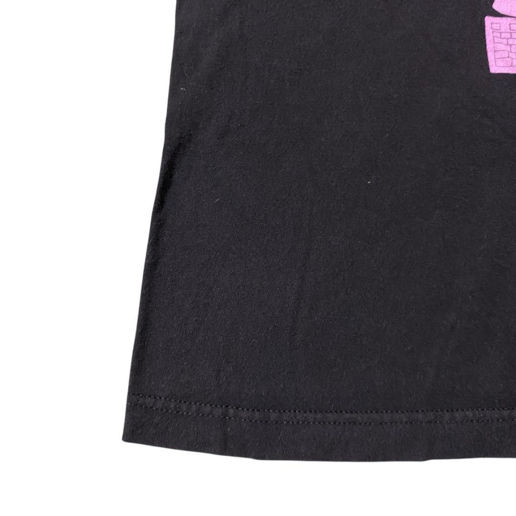 [USED] Vintage American Vampire Party Short Sleeve T-Shirt with Anime Print, I2251