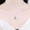 S925 Sterling Silver Moissanite Water Drop Necklace: Elegant, Versatile, Luxury