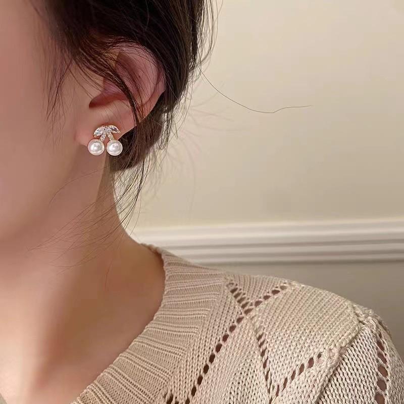 Coleção de Pérolas: Brincos retrô de luxo coreanos da moda para mulheres, edição 2025
