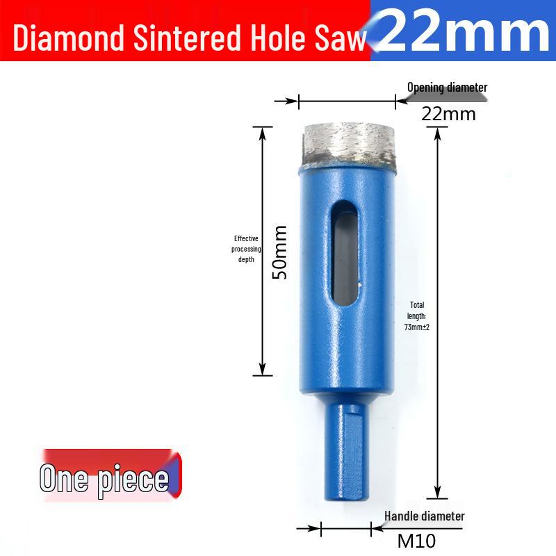 Diamantbeschichtete Lochsäge für Marmor, Granit, Stein, Fliesen und Glas