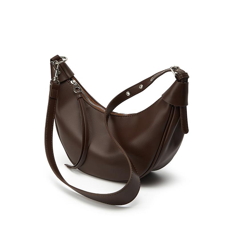 Neformální Retro Dojíždění Podpažní Taška Jednoramenní Crossbody Taška Tvaru Knedlíku Crossbody Taška ve Tvaru Půlměsíce