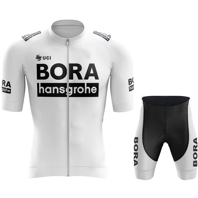 Letnia odzież rowerowa 2026 MTB Koszulka UCI BORA Odzież męska Męska odzież rowerowa Wiosenne męskie zestawy rowerowe Zestaw sportowy Spodnie żelowe Jednolity szosowy