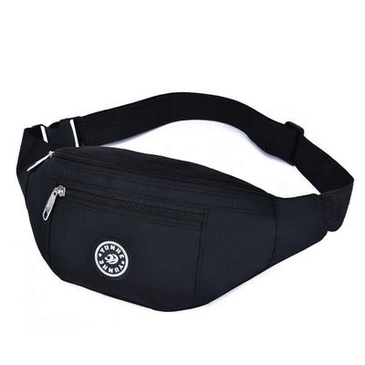 New Fashion Men Women Waist Bum Bag  Belt Money Pouch Wallet Zip Travel Hiking Bag Black Blue Red Gray
