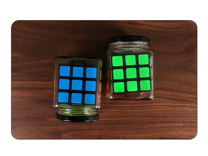 Magic Northern Rubik's Cube Bottle: Creative Gift for Girls, Romantic Confession Present