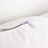 1PC White Pillow Cover Goose Feather Down Pillows Neck Pillows for Sleeping Neck Protection Solid Pure Cushion Cotton Shell Soft