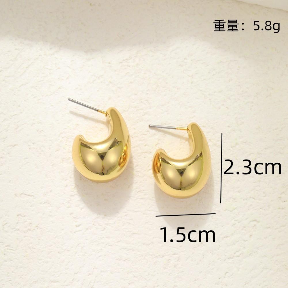 Personalized Water Drop Simple and Cold Earrings Jewelry Women's Earrings