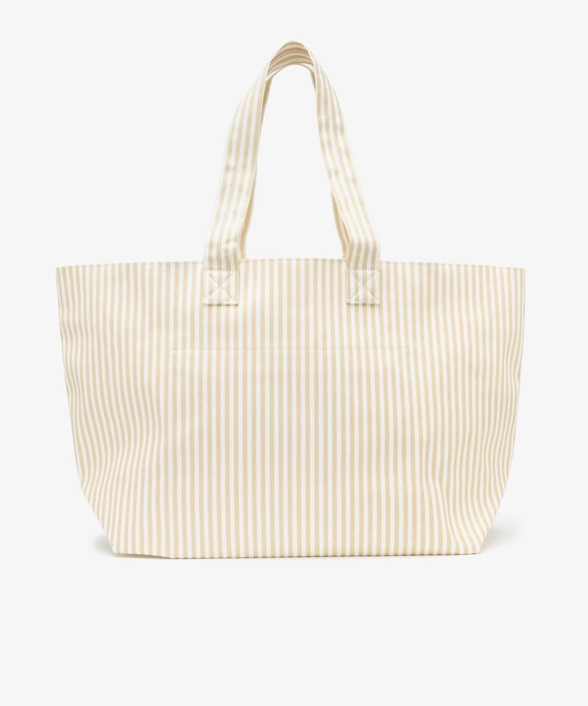 Lacoste Men'S Summer Pack Xl Top Zipper Cotton Tote Bag Nu5244P56G T45