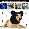 Dog Snood Winter Hood Warm Pet Hood with Ear Protection Fleece Neck Warmer with Drawstring for Dogs And Cats