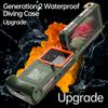 15M Professional Waterproof Case For Samsung S24 FE S25 Ultra A16 A56 Underwater Taking Diving Cases For iPhone 16 15 14 Pro Max 5
